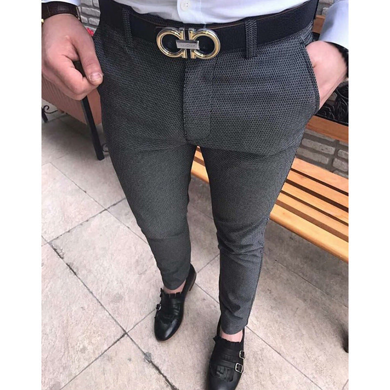 Fit Casual Trousers Men's Suit Trousers