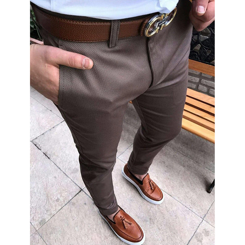 Fit Casual Trousers Men's Suit Trousers