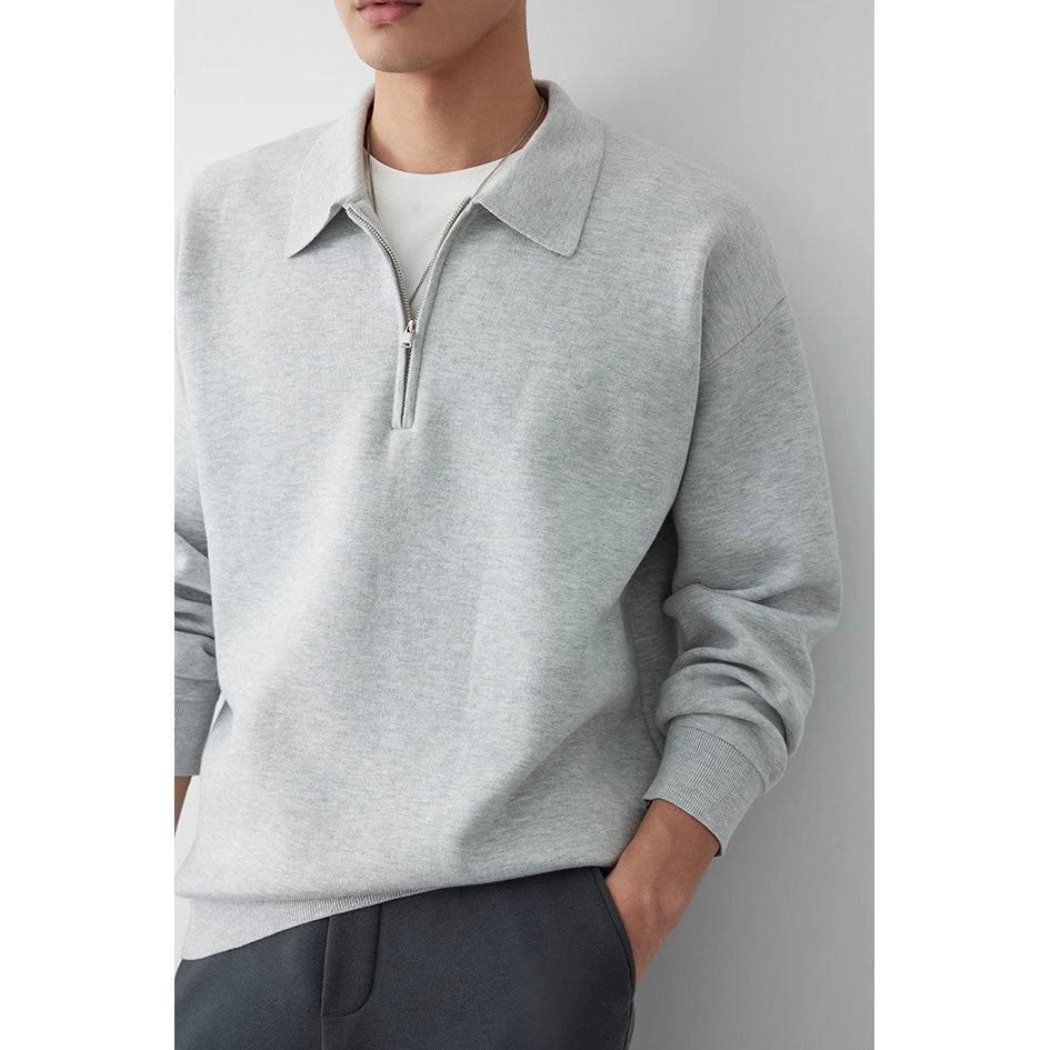 Casual Polo Sweater