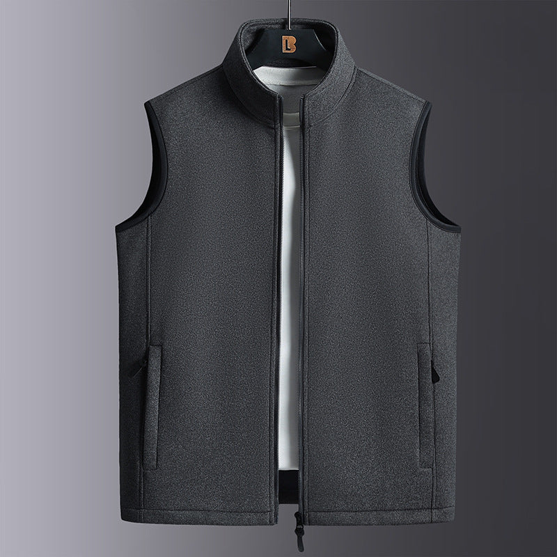 Fleece Sweater Polar Fleece Fleece-lined Thickened Vest Coat