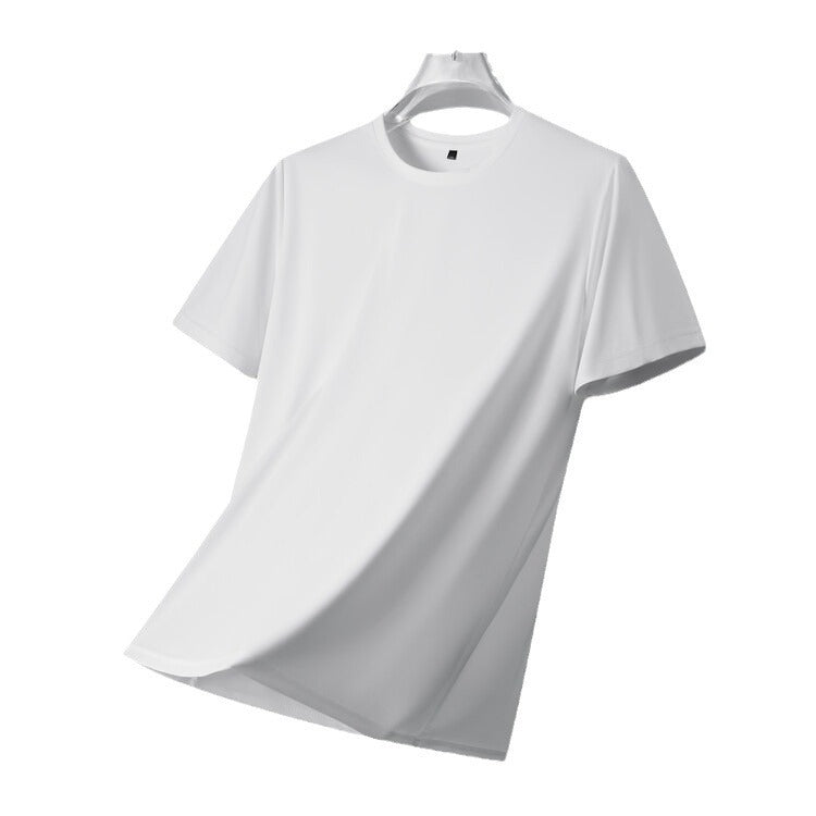 Mulberry Silk T-shirt Men's Short Sleeve